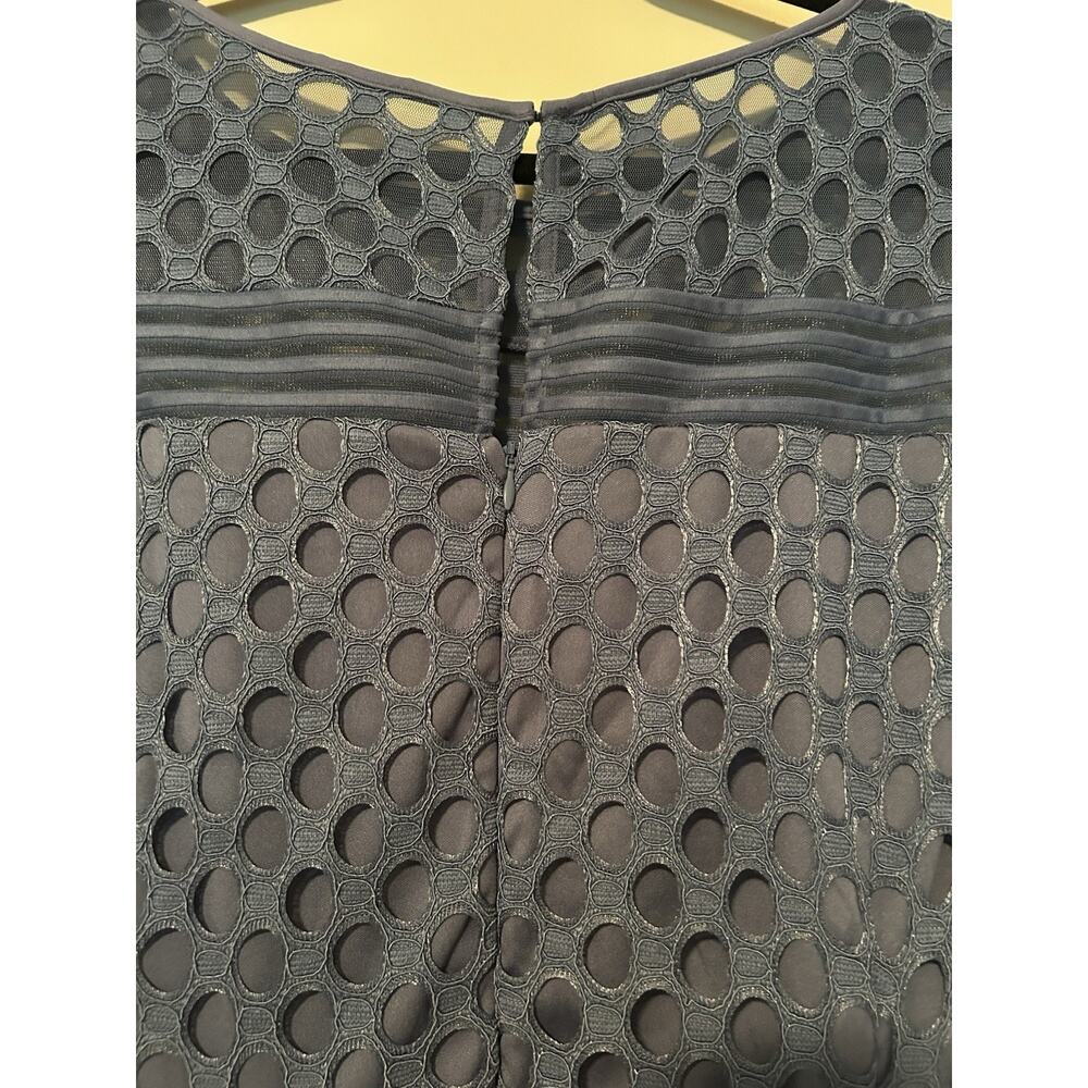 Lane Bryant Textured Blue Midi Dress - Picture 7 of 9